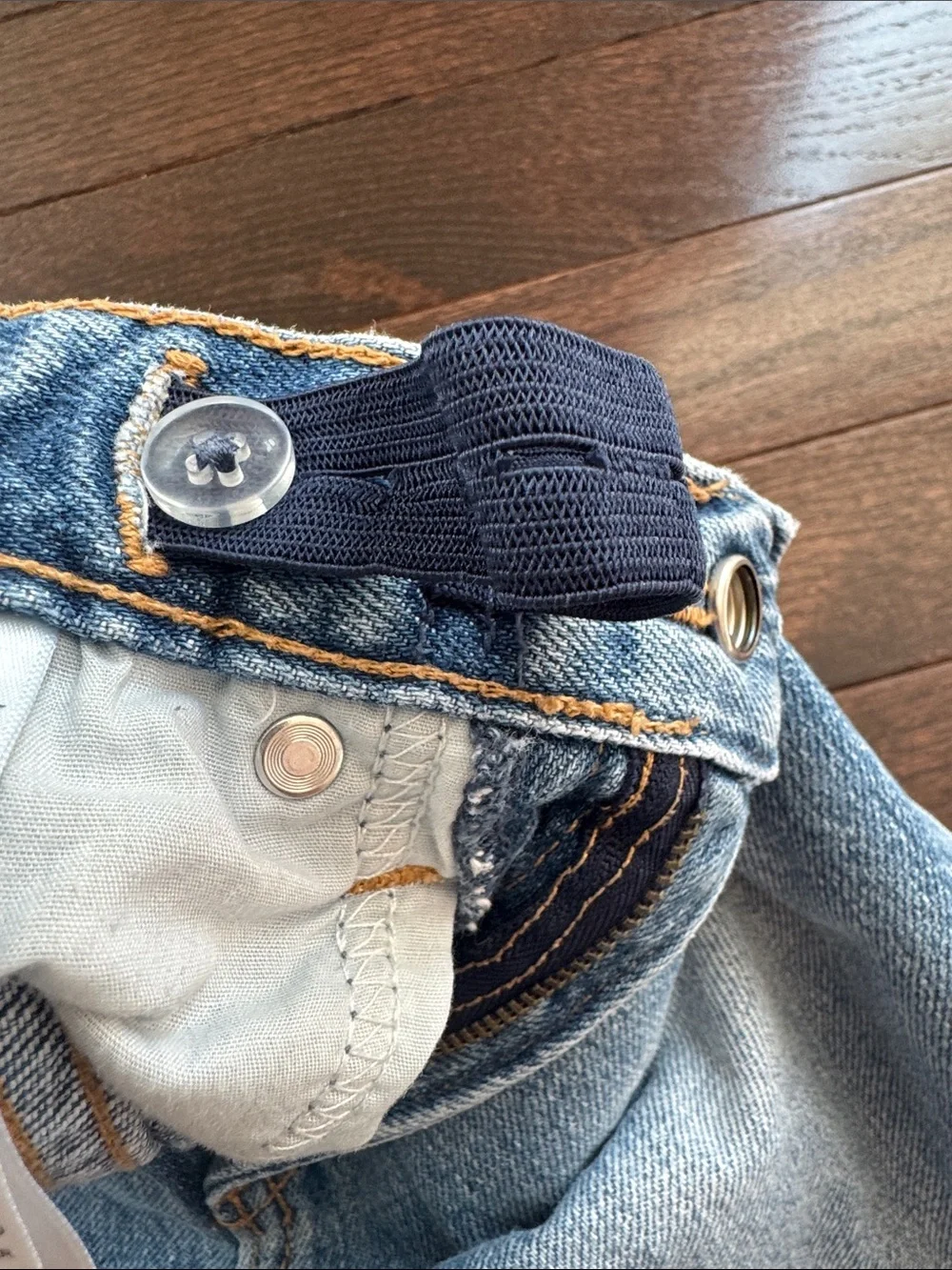Old Navy Light Blue Kids' Straight-Leg Jeans
